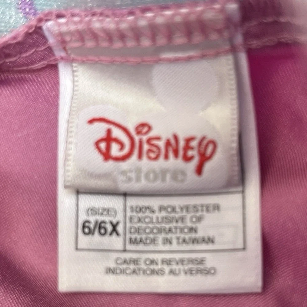 Disney Store Mulan Costume Dress Kids Size 6/6X Halloween Hanfu Princess Y2K era